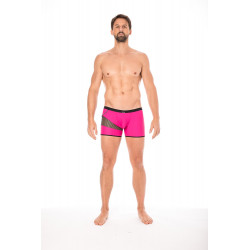 Boxer magenta filet et corde - LM2004-67MAG