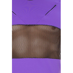 T-shirt violet filet - LM2004-81PUR