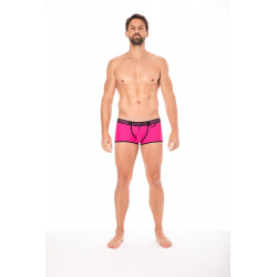 Mini-Pants Magenta échancré avec zip - LM2003-68MAG