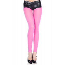 Legging rose fin opaque et uni - MH35747NPK