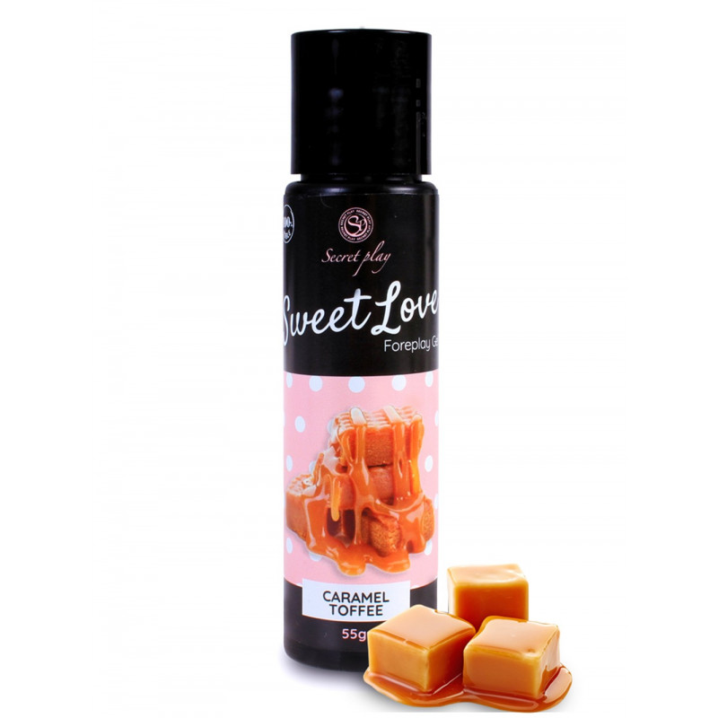 Gel lubrifiant caramel 100  comestible - SP6751