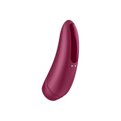 Stimulateur clitoridien connecté bordeaux Curvy 1  Satisfyer - CC5972390214