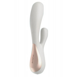 Vibromasseur rabbit blanc connecté Mono Flex Satisfyer - CC5972440020