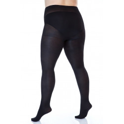 Collants grande taille 80 deniers noir