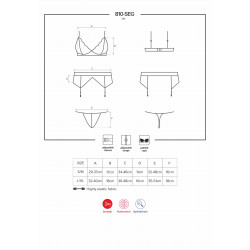 810-SEG-3 Ensemble 3 pcs - Rubis