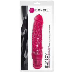 Vibromasseur Jelly Boy - Rose