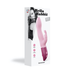 Vibromasseur Hello rabbit - Rose