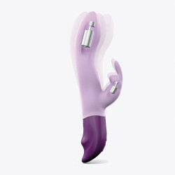 Vibromasseur Hello rabbit - Violet