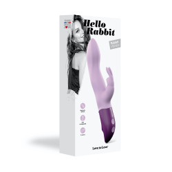 Vibromasseur Hello rabbit - Violet