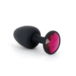 Plug Anal Bijou Geisha Ruby M - Noir   Rose