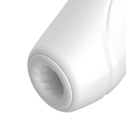 Stimulateur clitoridien connecté blanc Curvy 1  Satisfyer - CC5972390020