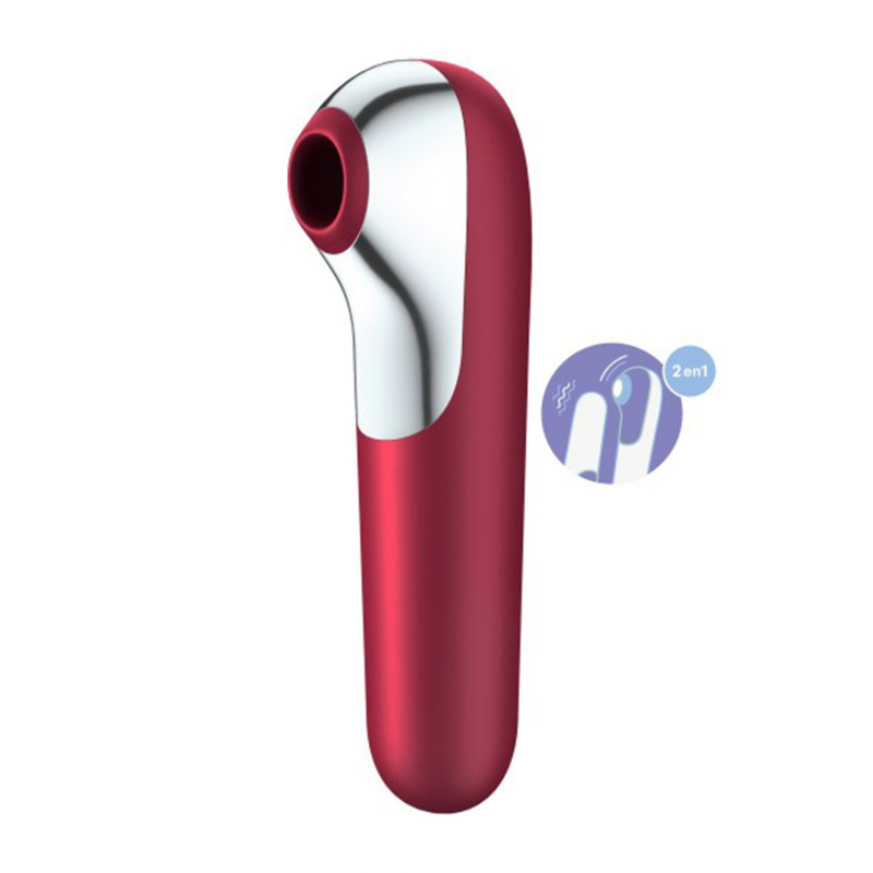 Vibromasseur et stimulateur clitoridien Dual Love Satisfyer - CC5972570030