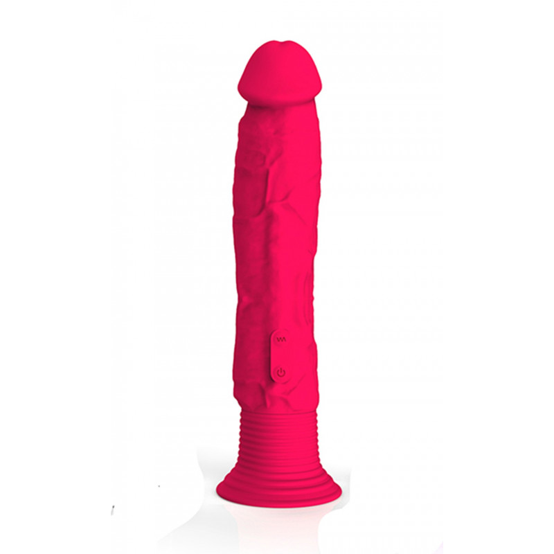 Gode ventouse vibrant rose flashy 10 vitesses - YOJ-040FUS