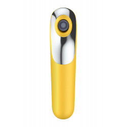 Vibromasseur et stimulateur clitoridien jaune Dual Love Satisfyer - CC5972570104