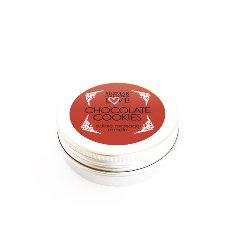 Mini Bougie de massage Chocolat Cookies 30ml - SEZ068