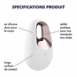 Stimulateur de clitoris USB White Temptation Satisfyer - CC597227