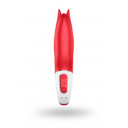 Vibromasseur stimulateur waterproof en silicone USB Power Flower Satisfyer - CC597177