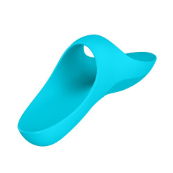 Stimulateur polyvalent bleu à insérer sur le doigt USB Teaser Satisfyer - CC597723