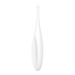 Stimulateur polyvalent pour zone ciblé blanc USB  Twirling Fun Satisfyer - CC597725