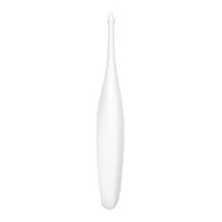 Stimulateur polyvalent pour zone ciblé blanc USB  Twirling Fun Satisfyer - CC597725