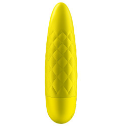 Vibromasseur jaune USB Ultra Power Bullet 5 Satisfyer - CC597737