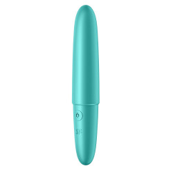 Vibromasseur turquoise USB Ultra Power Bullet 6 Satisfyer - CC597741