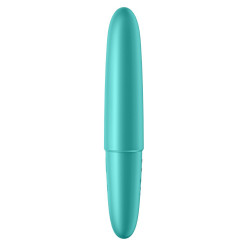 Vibromasseur turquoise USB Ultra Power Bullet 6 Satisfyer - CC597741