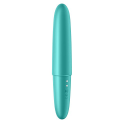 Vibromasseur turquoise USB Ultra Power Bullet 6 Satisfyer - CC597741