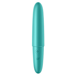 Vibromasseur turquoise USB Ultra Power Bullet 6 Satisfyer - CC597741