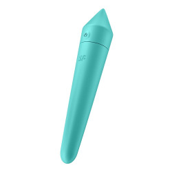 Vibromasseur connecté turquoise USB Ultra Power Bullet 8 Satisfyer - CC597744