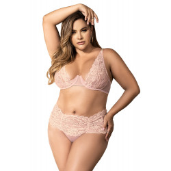 2 en 1  la nuisette  grande taille   transformable  - MAL7373XPNK