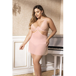 2 en 1  la nuisette  grande taille   transformable  - MAL7373XPNK