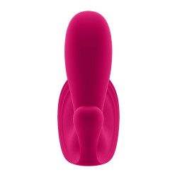 3 en 1 Vibromasseurs et stimulateur clitoridien rose connecté Top Secret   Satisfyer - CC597755