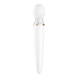 Double wand blanc connecté USB Double Wand-er Satisfyer - CC597756