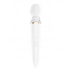 Double wand blanc connecté USB Double Wand-er Satisfyer - CC597756