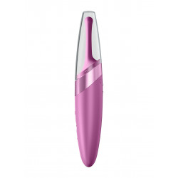 Stimulateur multi zone de voyage USB rose berry Twirling Delight Satisfyer - CC597757