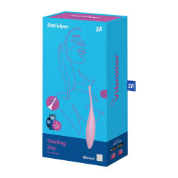 Stimulateur multi zone connecté USB rose Twirling Joy Satisfyer - CC597758