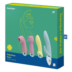 Coffret 4 sextoys Fabulous Four Satisfyer - CC597763