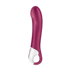 Vibromasseur chauffant connecté USB rouge Big Heat Satisfyer - CC597784