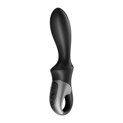 Vibromasseur noir USB  chauffant et connecté Heat Climax Satisfyer - CC597789