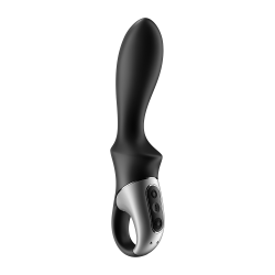 Vibromasseur noir USB  chauffant et connecté Heat Climax Satisfyer - CC597789