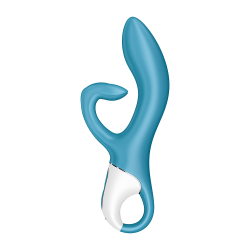 Vibromasseur rabbit bleu USB Embrace Me Satisfyer - CC597792