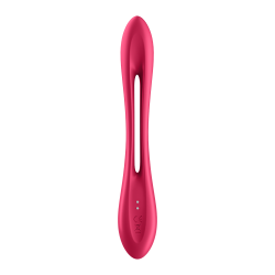 Sextoy flexible multifonction  vibromasseur  cockring  stimulateur de clitoris USB Elastic Joy Satisfyer - CC597800