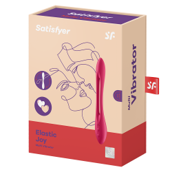 Sextoy flexible multifonction  vibromasseur  cockring  stimulateur de clitoris USB Elastic Joy Satisfyer - CC597800