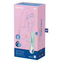 Vibromasseur rabbit gonflant connecté  USB Air Pump Bunny 5  Satisfyer - CC597801