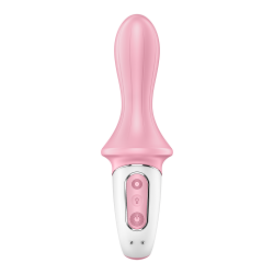 Vibromasseur anal gonflant connecté rose USB Air Pump Booty 5  Satisfyer - CC597803